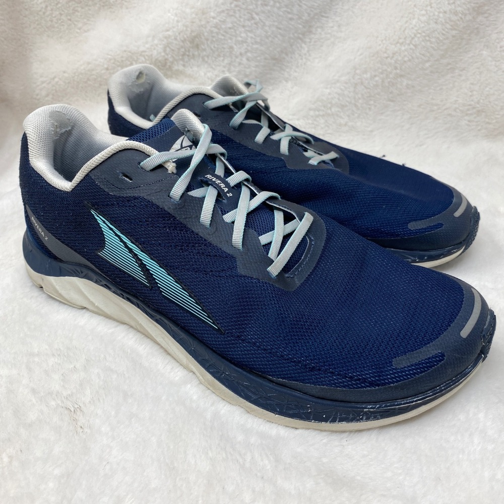 Altra Rivera 2 Running Shoes Lightweight Breathable Cushioned Blue Women 10.5
